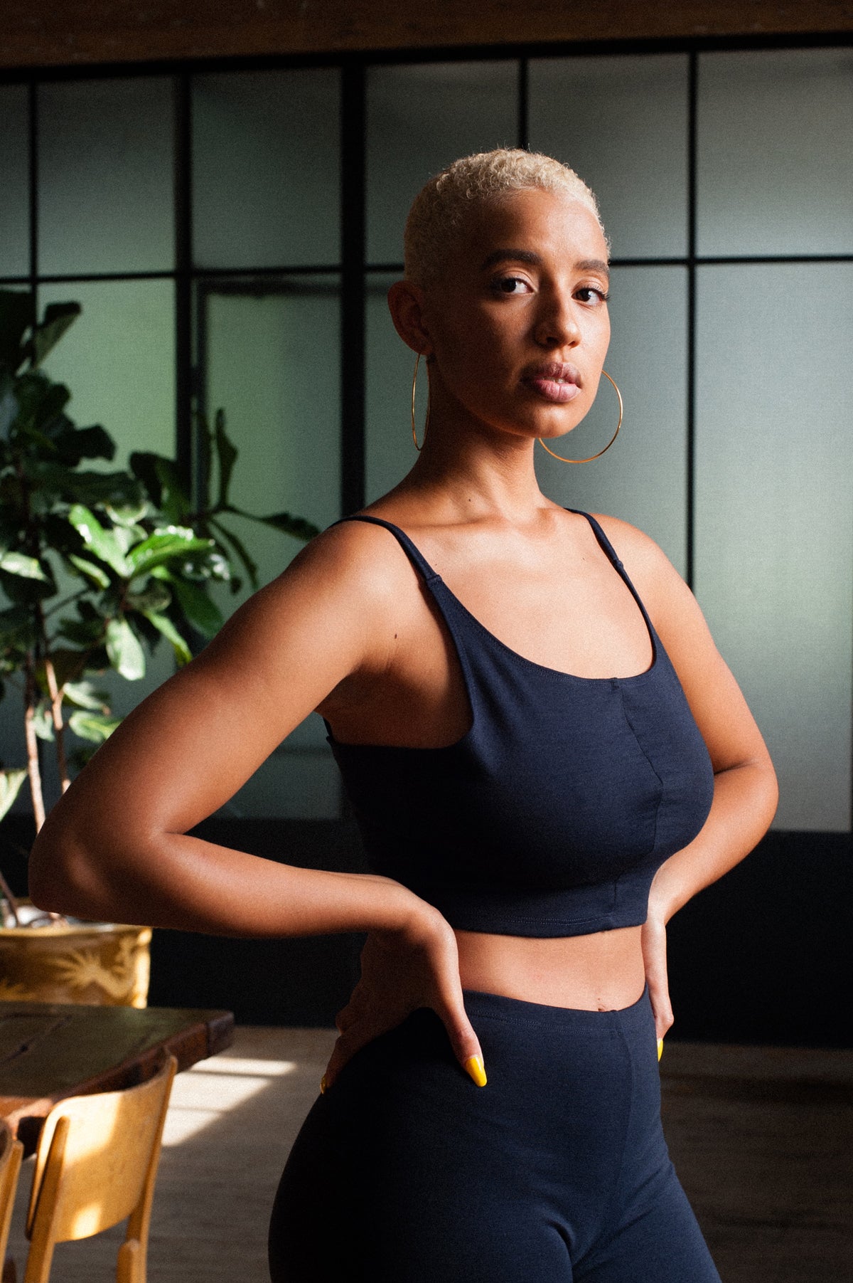 DUVAL TANK - Navy