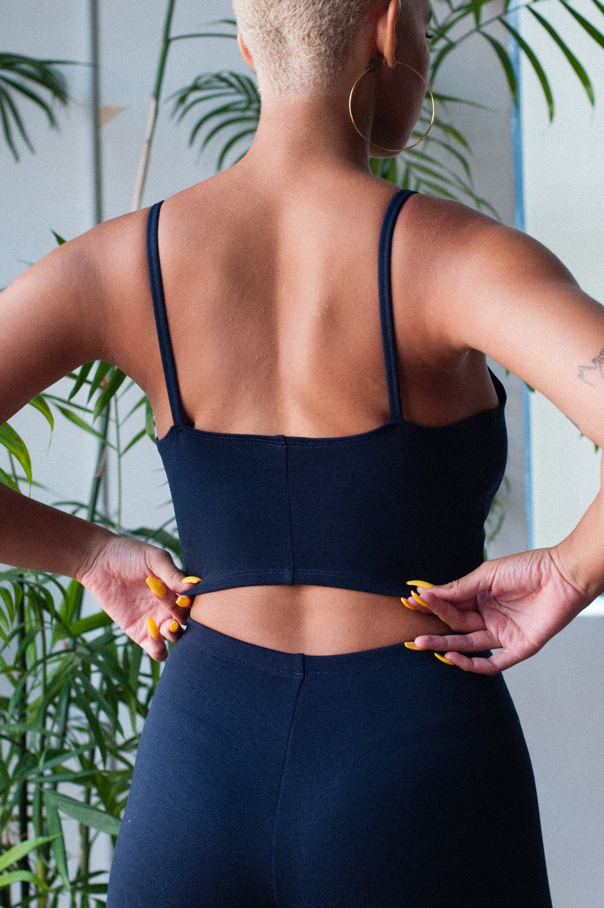 DUVAL TANK - Navy