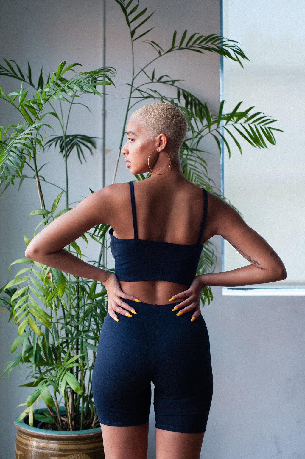 PONY BIKE SHORT - Navy